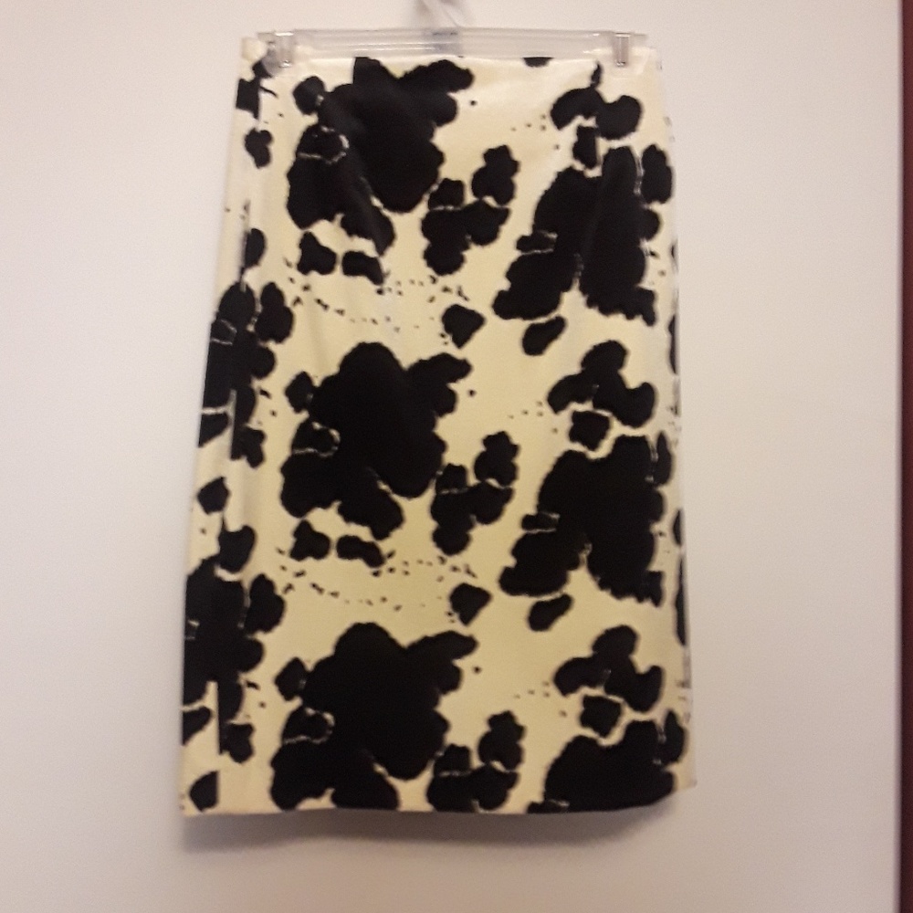Vintage Cow Print Skirt - Rare